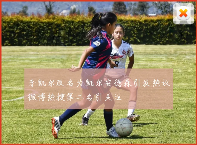 李凯尔改名为凯尔安德森引发热议微博热搜第二名引关注